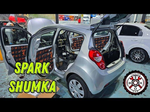 Chevrolet Spark - Premium Shum izolatsiyasi | Tuning Box