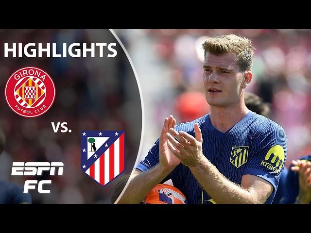 Alexander Sorloth HAT TRICK  Girona vs. Atletico Madrid | LALIGA Highlights | ESPN FC