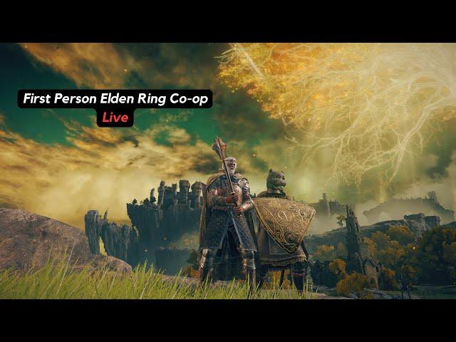 Elden Ring, First Person, Coop, No Level Up x