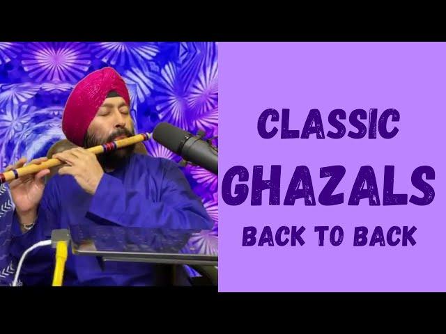 Classic Ghazals Back To Back | BALLU FLUTE | COVER |