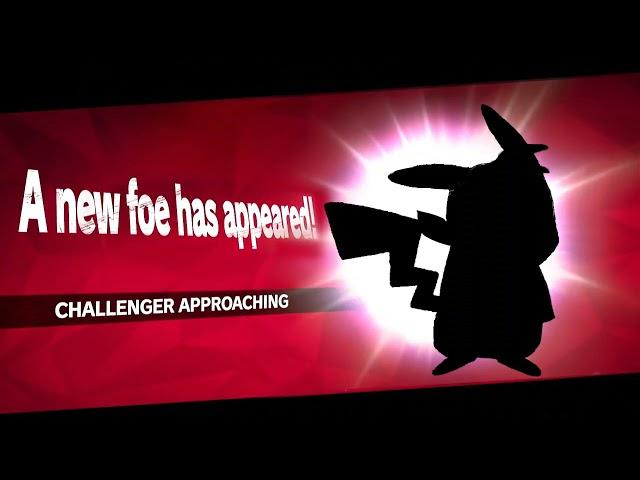 Colin the Pikachu red scarf (SSBU Challenger Approching)