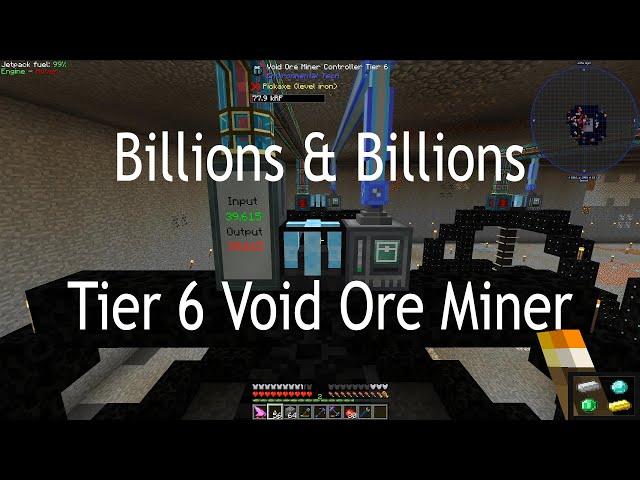 Tier 6 Void Ore Miner Installation