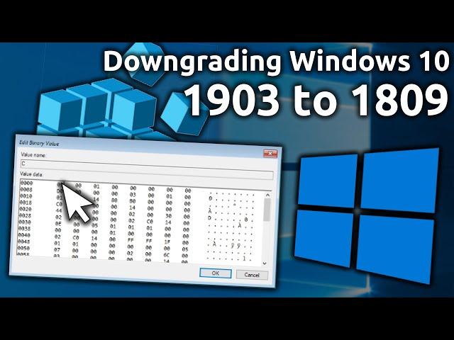 Downgrading Windows 10 1903 to 1809