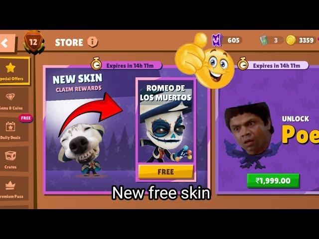 Zooba gameplay walkthrough part-11 ll Free new skin? ll