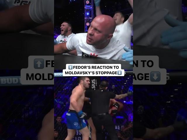 Safe to say Fedor was hyped  | #PFLRegularSeason