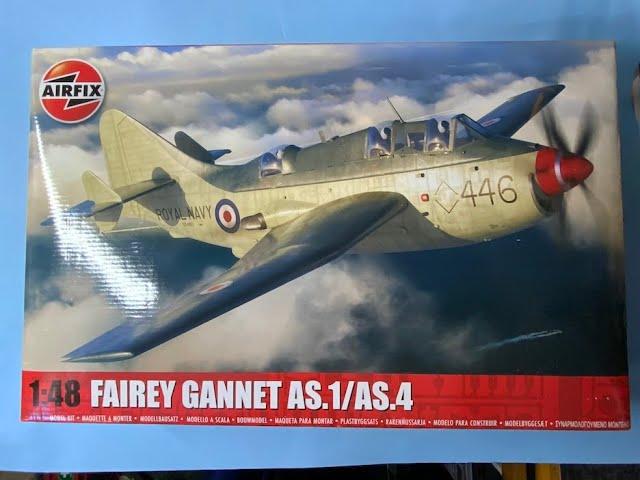 Sprue Review Airfix 1/48 Fairly Gannet AS.1/AS.4 New Tool