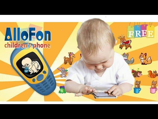 Have Small Kids? Try AlloFon Children's Phone App,Turns Your Smartphone Into A Fun Kids Phone