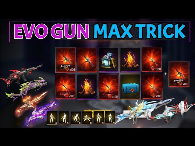 EVO GUN MAX TRICK | UNLIMITED EVO GUN TOKENS TRICK | EVO GUN TRICK  EVO VAULT FF NEW EVENT #freefire