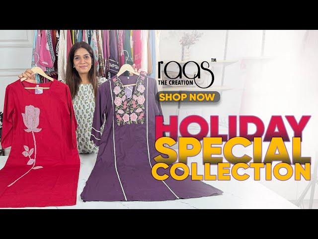Holiday special collection - Raas Premium Kurti | Anarkali | Jaipuri Kurt|Kurti Manufacturer|WowRaas