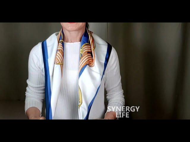 7 easy, simple and stylish ways to tie a scarf. A square scarf