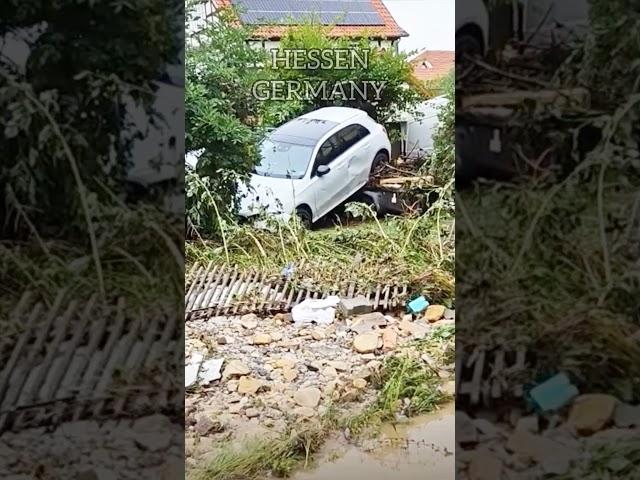 FLOOD IN HESSEN GERMANY, AUGUST 2, 2024