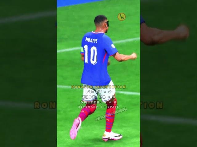 Masked Mbappé Doing Ronaldo Celebration - EA FC 24