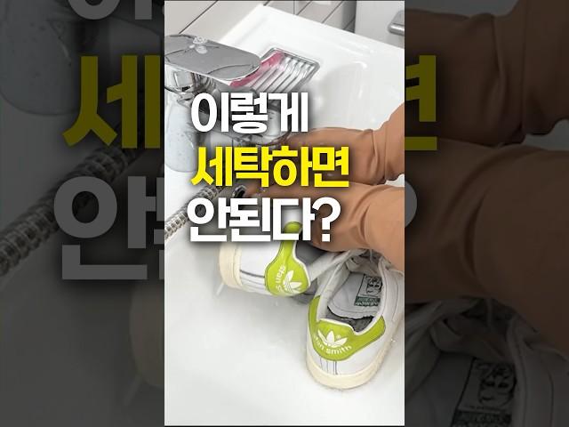 초스피드 운동화 세척법과 건조법