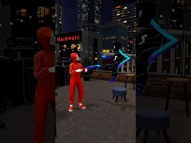 Swooveman vs. Night Stalker #shorts #animation  #spiderman #swoove #swoovestudio