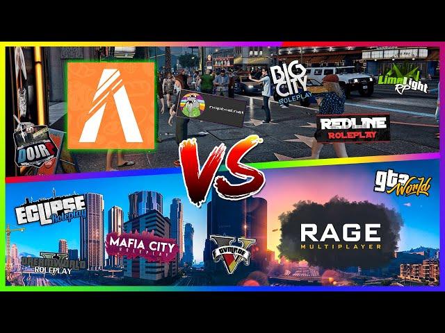 FiveM VS RageMP | Which is right for you? (GTA 5 Modded Clients/Roleplay Clients)