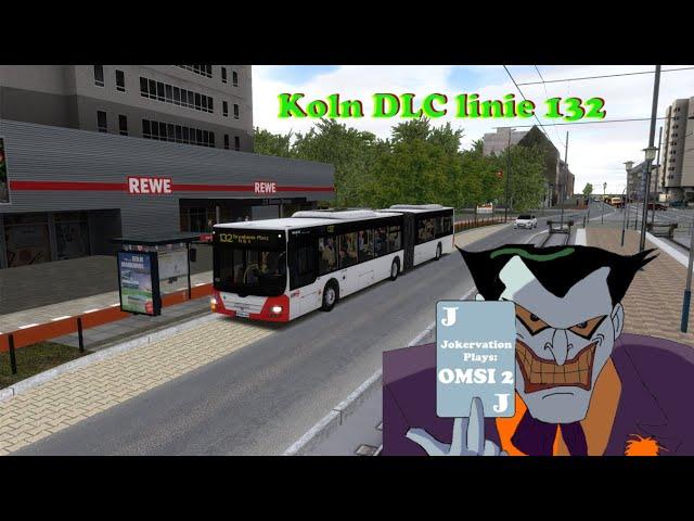 Jokervation plays OMSI 2 | Koln DLC | 132 | MAN Lions city G