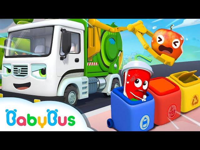 Mașina de gunoi  - Cântece cu Mașini Educative pentru Copii de la BabyBus