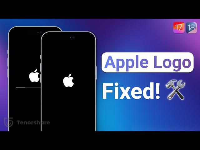 Fix iPhone Stuck on Apple Logo or Loading Bar!! - No Data Loss | iOS 18/17