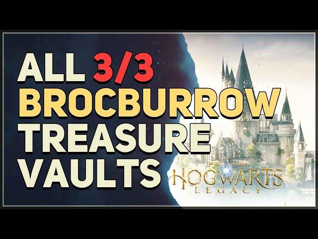 All Brocburrow Treasure Vault Puzzles Hogwarts Legacy