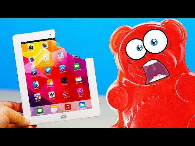 КАК СЪЕСТЬ IPAD ЖЕЛЕЙНОМУ МЕДВЕДЮ ВАЛЕРЕ