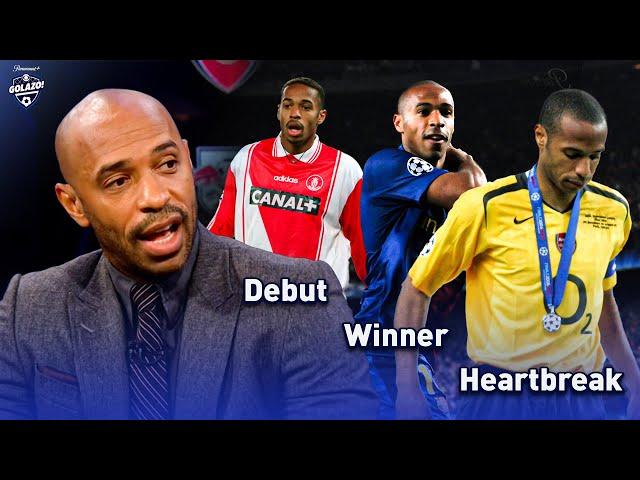 Thierry Henry reflects on his UCL career at Monaco, Arsenal & Barcelona | UCL Today | CBS Sports