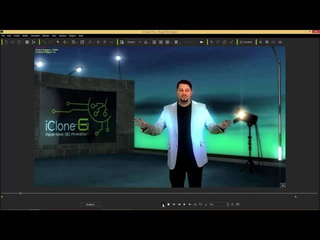 3D Video Compositing in iClone