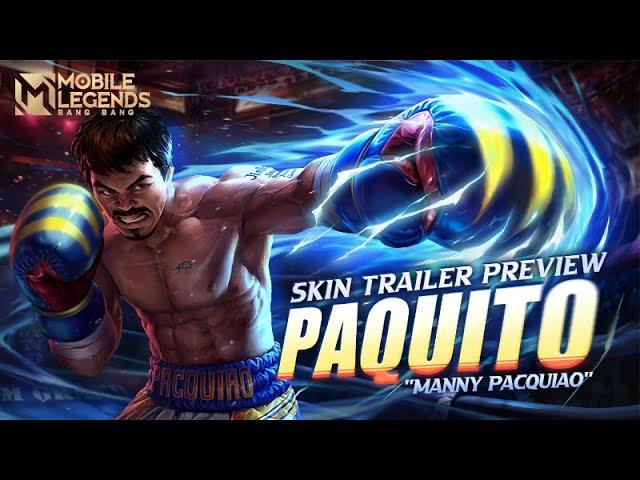 Paquito New Skin (Region-Exclusive) | Manny Pacquiao | Mobile Legends: Bang Bang