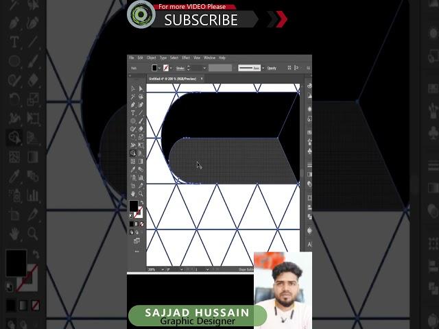 Graphic Designing Tips and Tricks in Illustrator #illustrator #graphicdesigne #creative#vectordesign