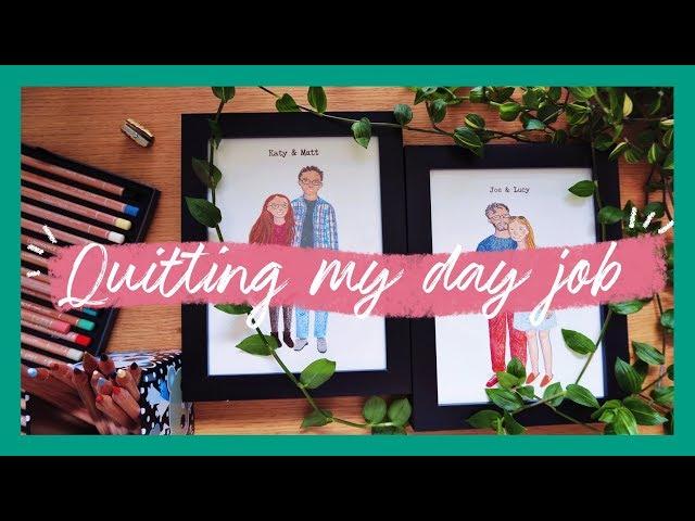 I Quit My Day Job ~ Following My Freelance Illustration Dream