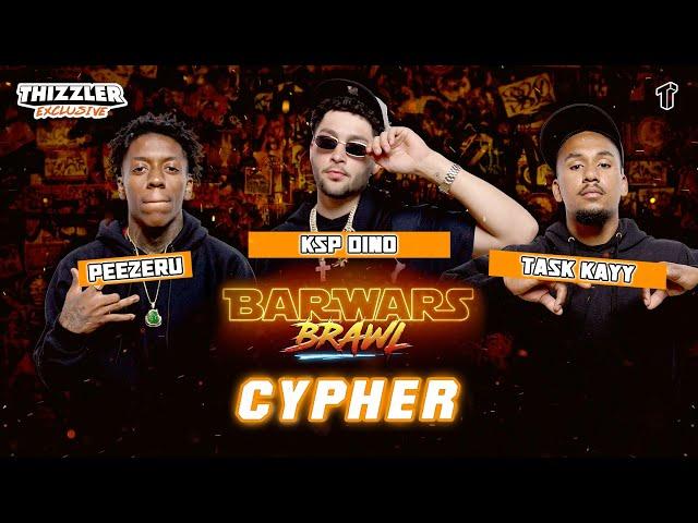 Bar Wars Brawl Cypher || KSP Dino, PeezeRu, & Task Kayy - Don't Take L's