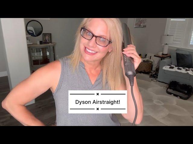 Dyson Airstrait Unboxing & Review | Perfect for Thick, Coarse, Frizzy Hair! 