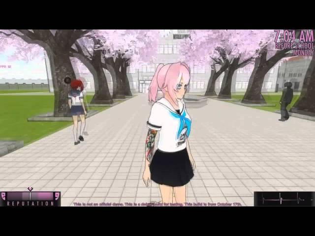 TheAlexDiablo или EeOneGuy мнение о Сенпае Yandere Simulator