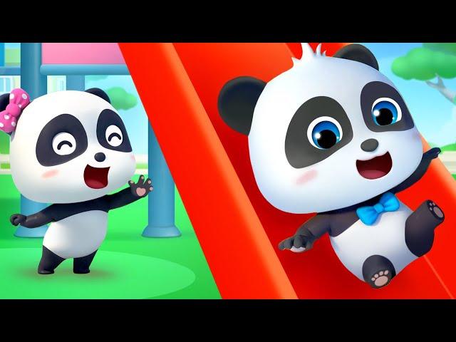 มาเล่นสไลด์เดอร์กันเถอะ | แต่ต้องระวังกันนะ | เพลงเด็ก | เบบี้บัส | Kids Song | BabyBus