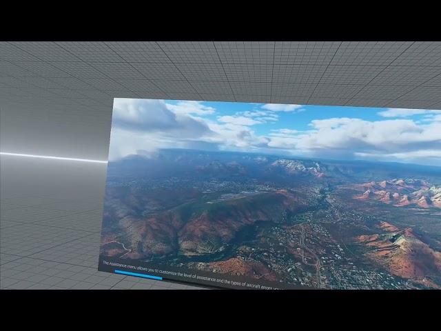 Microsoft Flight Simulator on the Meta Quest Pro VR Headset