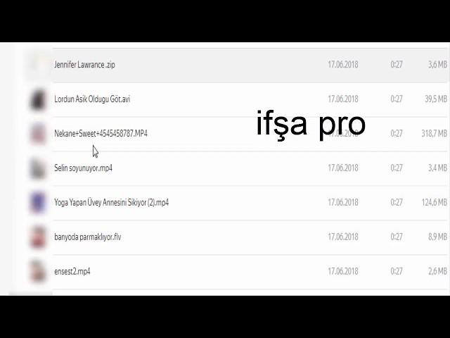 EFSANE GÜNCEL YANDEX DİSK İFŞA ARŞİVİ - 01.09.2018