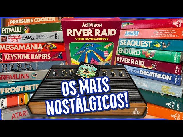 The 20 most NOSTALGIC ATARI 2600 Games!