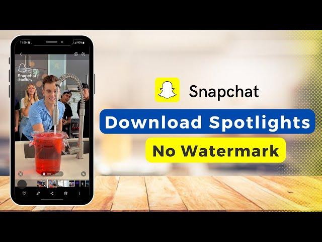 Download Snapchat Spotlight Video !! (Without Watermark)