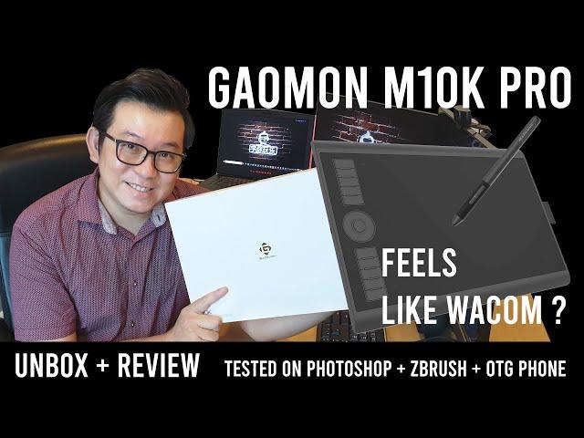 GAOMON M10k Pro: Unbox + Review + Draw + Sculpt