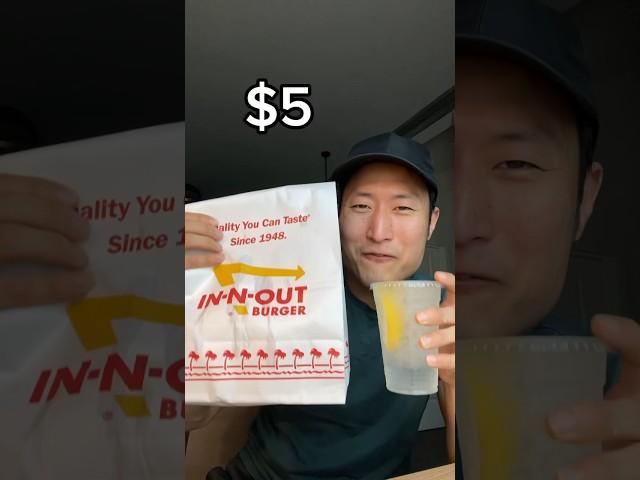 $5 In-N-Out Meal 