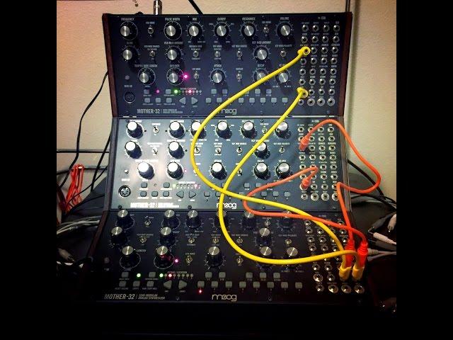 Moog Mother-32 (x3) - Tribute to Seb's Mos-Lab Demo