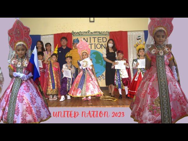 UNITED NATION MISS RUSSIA DIY COSTUME / GROUP PERFORMANCE KINDER 2