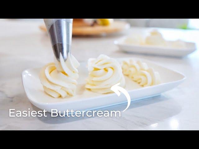 Easy 3 Ingredient Buttercream