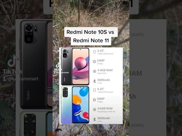 Xiaomi's Redmi Note 10s vs Redmi Note 11