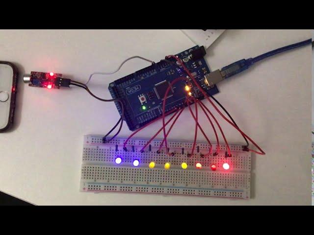 Arduino Sound Sensor with LEDs