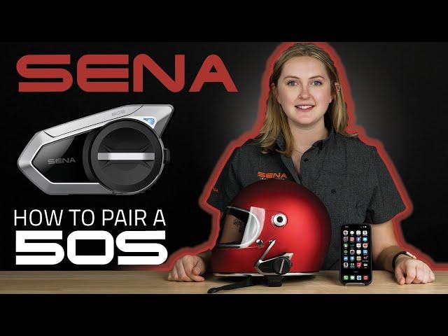 Sena 50S | Phone Pairing | Motorcycle Comms