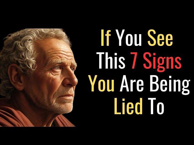 7 Signs Someone Is Lying To You | STOIC PHILOSOPHY