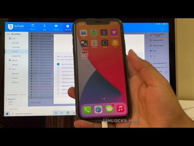 iOS14.4.1 iPhone 11 iCloud Unlock Permanent | 100% Bypass