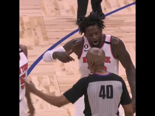 Julius Randle was NOT happy  #shorts