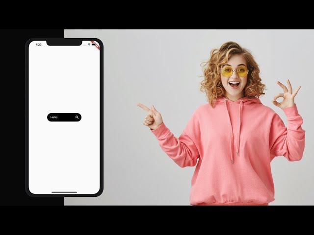 Nice Search UI Animation in Flutter