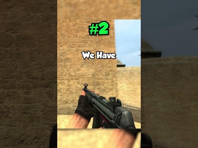 Weapons REMOVED from Counter Strike 